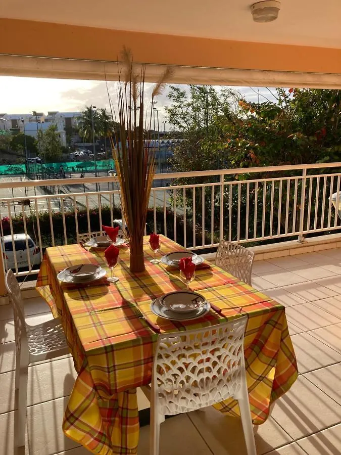 Apartment Ferienwohnung Bienvenue A Ti Gwadloup Joli T2 Parking Gratuit Le Gosier