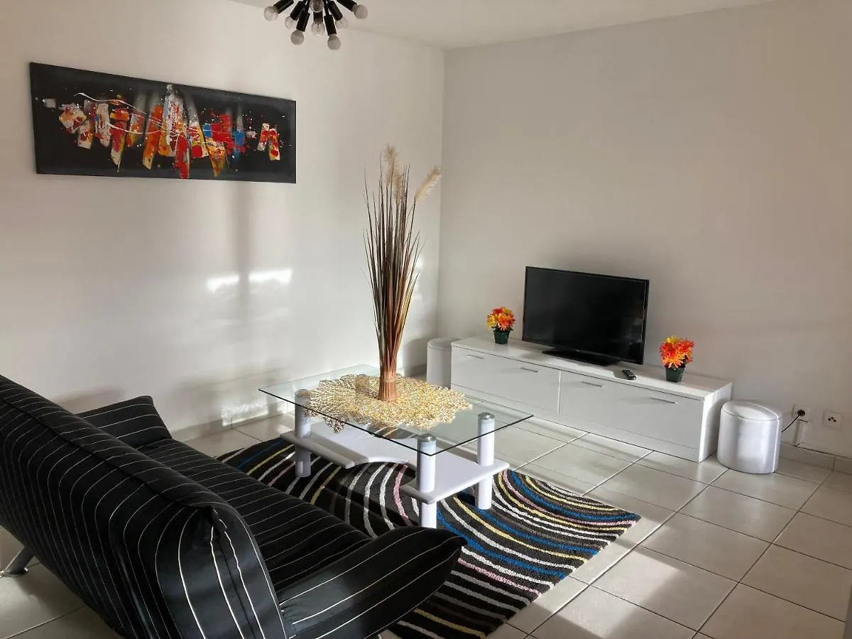 Apartment Ferienwohnung Bienvenue A Ti Gwadloup Joli T2 Parking Gratuit Le Gosier