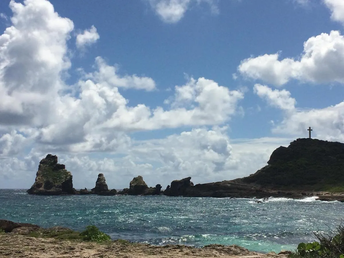 Apartment Ferienwohnung Bienvenue A Ti Gwadloup Joli T2 Parking Gratuit Le Gosier  Guadeloupe