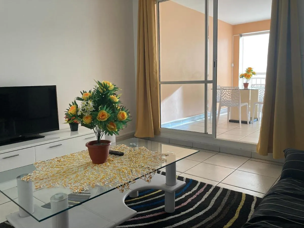 Ferienwohnung Bienvenue A Ti Gwadloup Joli T2 Parking Gratuit Le Gosier